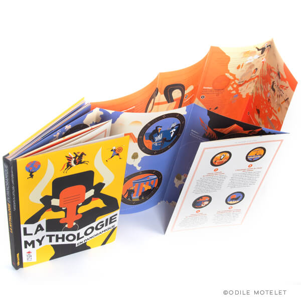 La Mythologie illustrated book