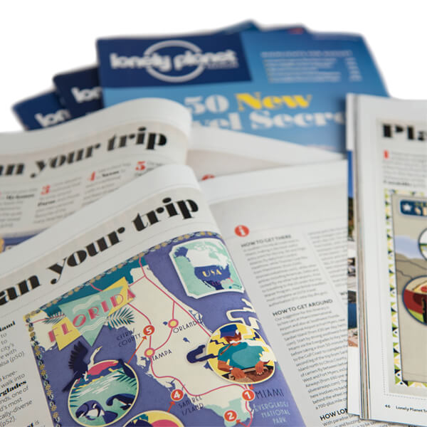 Lonely Planet - illustrated map