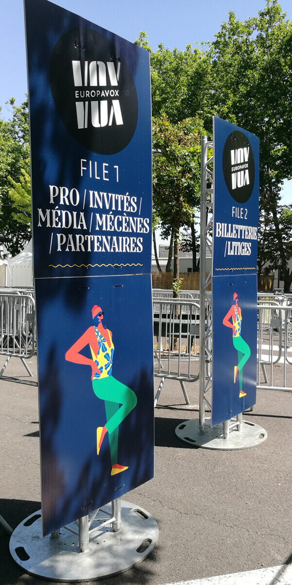 Europavox Festival 2019 waiting lines