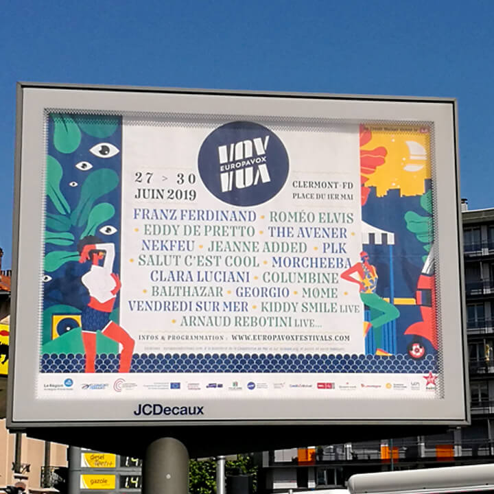 Festival Europavox - Visual identity