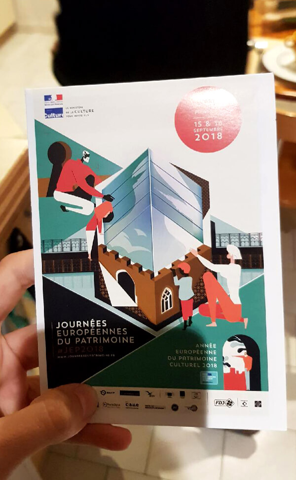 French European Heritage Days brochure