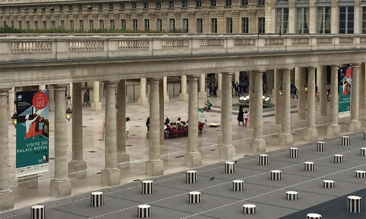 French European Heritage Days display Palais Royal